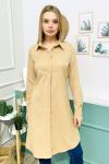 144508 Gizli Dugmeli Gomlek Tunik